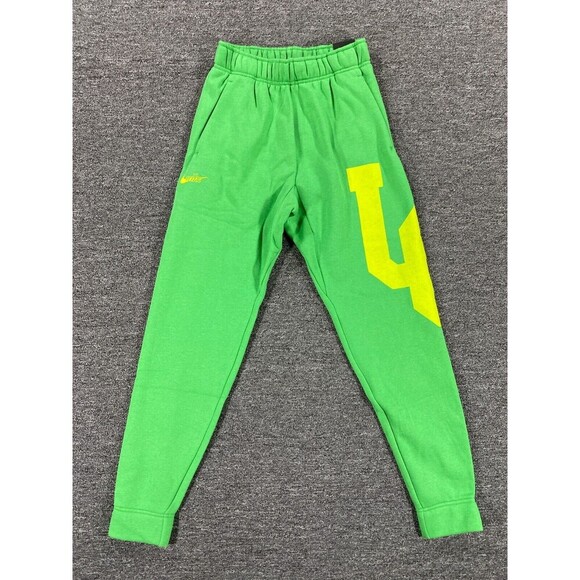 Nike Oregon Ducks Sweatpants Mens Extra Small Green Jogger Pants XS DC7541-377 - Picture 1 of 16